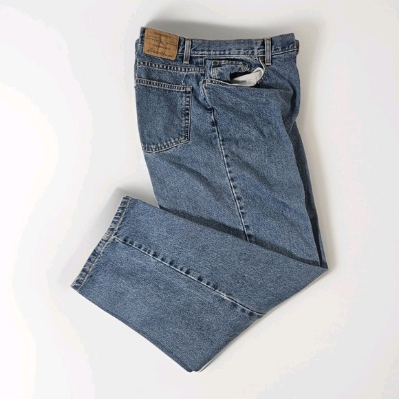 Eddie Bauer‎ Denim Men's 38x30 The Original Outdoors Outfitters Relaxed-fit Y2K - Picture 2 of 10